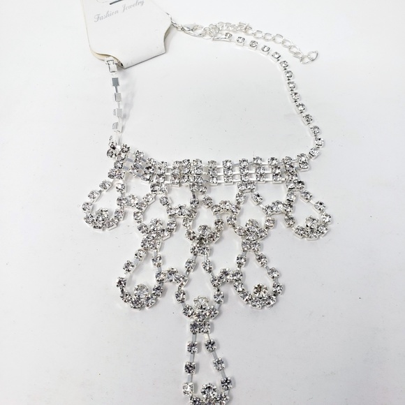 Silver Anklet Foot Jewelry 1PC - Picture 3 of 8